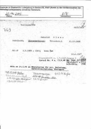 Blanc, Heinrich