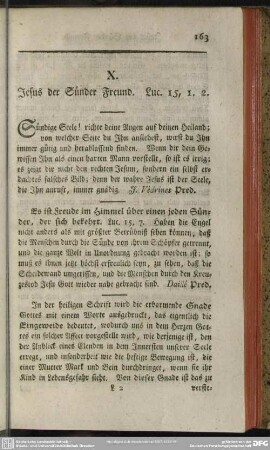 X. Jesus der Sünder Freund