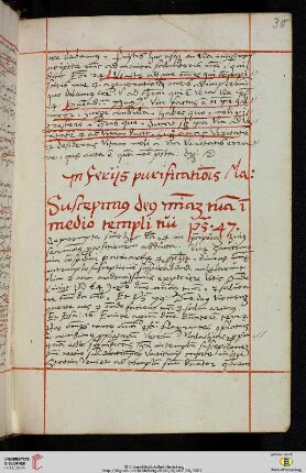 Jn Ferĉs purificationis Mariae [Predigttext, Ps 47,10:]