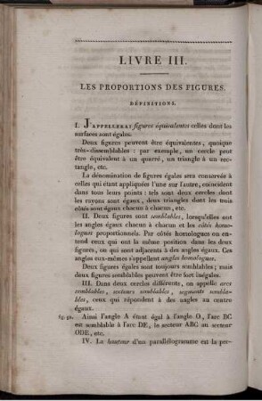 Livre III. les proportions des figures.