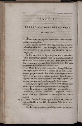 Livre III. les proportions des figures.