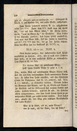 356-375, XLII. 16-20; XLIII. 8; XLIII. 3; XLIV. 27; XLIV. 28. XLV 1; XLVIII. 14-16. XLIX. 3; XLIX. 6; XLIX 8; LI. 4-6; LIII; LIII. 5. 7. 8. 10; LIV. I.