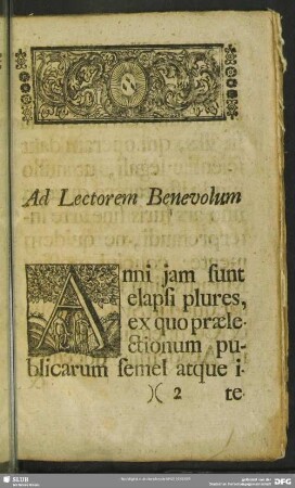 Ad Lectorem Benevolum