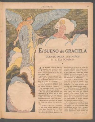 El sueño de Graciela : Cuentos para los niños por la Tía Pompón