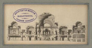 Wettbewerb Museumsinsel, Berlin: Längsschnitt