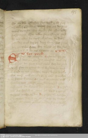 195r-195v: Die Beichte als Schrecken des Teufels (nach Caesarius von Heisterbach)