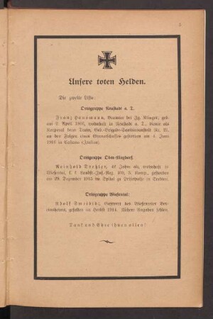 Unsere toten Helden