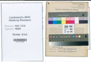 Entnazifizierung Erich Richter , geb. 15.08.1907 (Kaufmann)