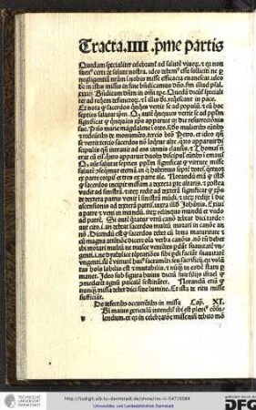 De defectibus occurrentibus in missa.