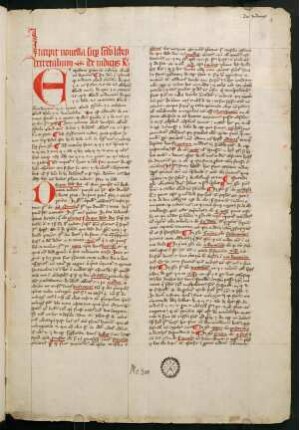 Incipit novella super secundo libro decretalium.