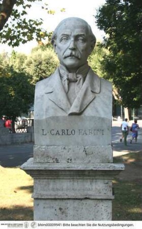 Büste des Luigi Carlo Farini