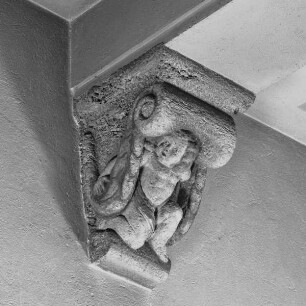 Figurenkonsole mit einem Engel