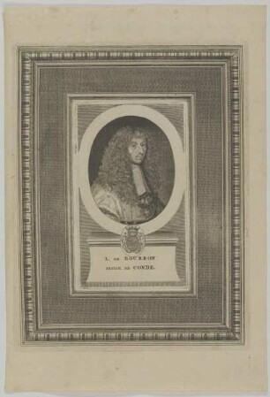 Bildnis des L. de Bourbon, Prince de Conde