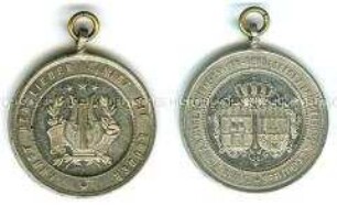 Tragbare Medaille zur Erinnerung an das Märkische Zentral-Sängerbundfest zu Brandenburg a.d.Havel