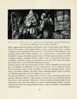 Viertes Kapitel: Handelt von Porträts, grünen Gesichtern, ...