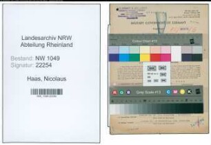 Entnazifizierung Nicolaus Haas , geb. 20.05.1904 (Maurerpolier)