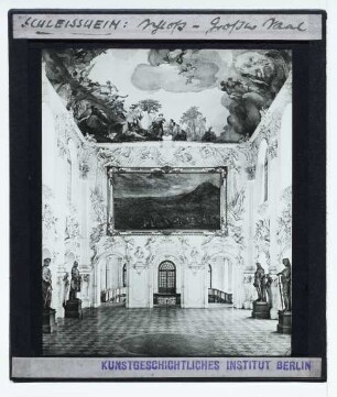 Oberschleißhem, Neues Schloss : Innenansicht, Großer Saal