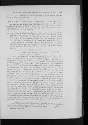 Versammlung zu Marienburg. - 1439 Aug. 26.