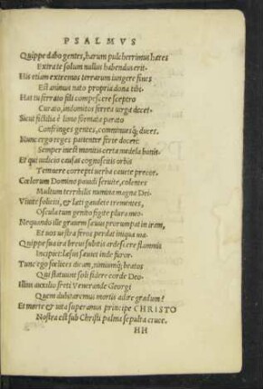 Psalmi paraphrastikōs tractati carmine elegiaco Biblia, VT., Psalmi <lat.>