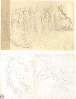 Lange, Ludwig; Lange - Archiv: XII.3 Malereien, vorw. figürlich (it. Renaissance) - Figuren (Ansichten)