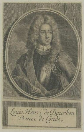 Bildnis des Louis Henri de Bourbon