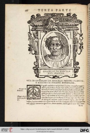 Vita di Guglielmo da Marcilla Pittore Francese e Maestro di finestre invetriate