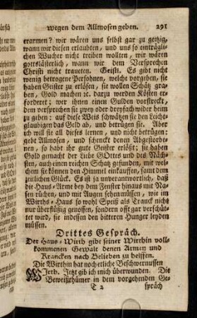 291-297, Drittes Gespraech