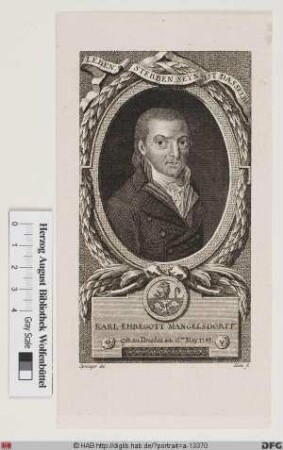Bildnis Carl Ehregott Andreas Mangelsdorff