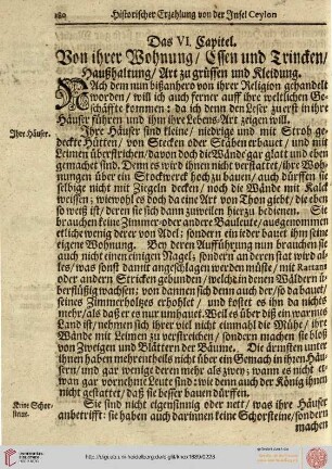 III.VI: Von ihrer Wohnung/Essen und Trincken