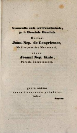 De dysenteria : dissertatio inauguralis