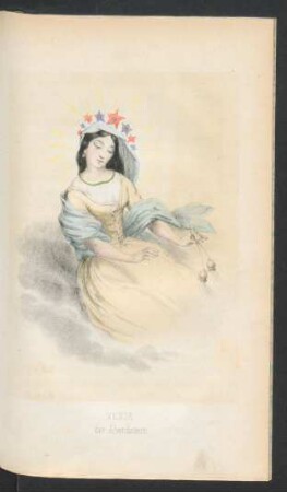 Tafel: Vesta, der Abendstern.