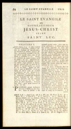 Le Saint Evangile De Notre Seigneur Jesus-Christ Selon Saint Luc
