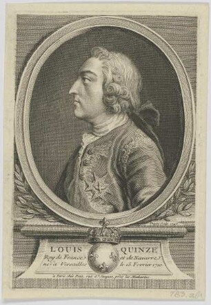 Bildnis des Louis Quinze, Roy de France
