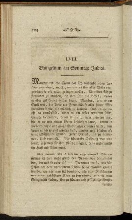 LVIII. Evangelium am Sonntage Judica.
