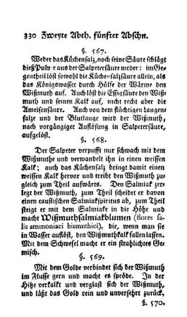 Wißmuth mit Gold, Platiña, Quecksilber, Bley, Silber (§§. 569-572)