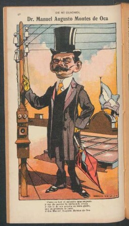 Dr. Manuel Augusto Montes de Oca - [Caricatura] : De mi Guignol