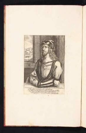 Albrecht Dürer (Kupferstich; Porträt)