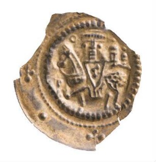 Münze, Brakteat, Pfennig, 1230 - 1240