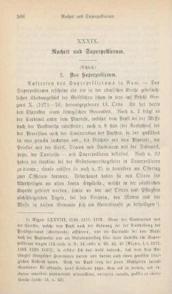 506-525 Rochett und Superpelliceum : II.