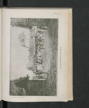 Taf. XXV. Vor dem Männerhaus der Bororó