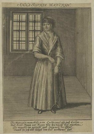 Bildnis der Anna Sophia Wancken