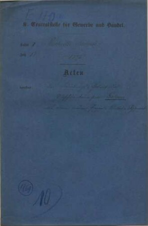 Patent der Maschinenbauanstalt Golzern auf einen neuen Papier-Wickelapparat