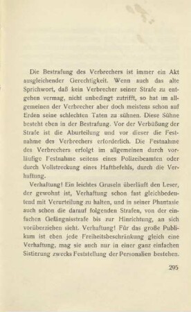 Festnahme des Verbrechers