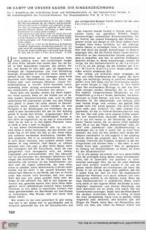 N.F. 12.1932: Im Kampf um unsere Sache: die Kinderzeichnung