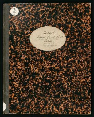 W. A. Mozart's Klavier-Conzerte in Partitur : Konzerte, Klavier (3), Orchester, Nr. 7, KV 242, F-Dur