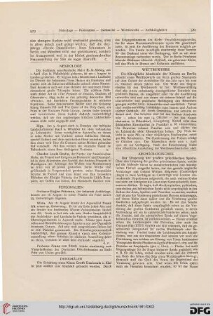 Verschiedenes / Inserate