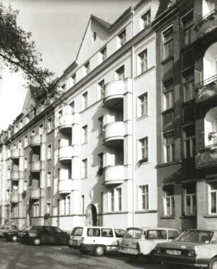 Dresden-Neustadt, Pestalozziplatz 14/12. Wohnhaus (um 1925)