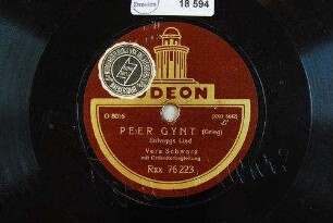 Peer Gynt : Solveygs Lied / (Grieg)