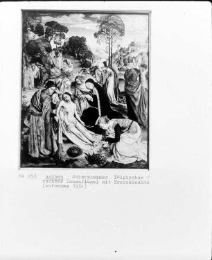 Der Aachener Altar / Passionstriptychon — Beweinung Christi