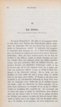 32-49 Das Wunder : ein gesellschaftlicher Vortrag